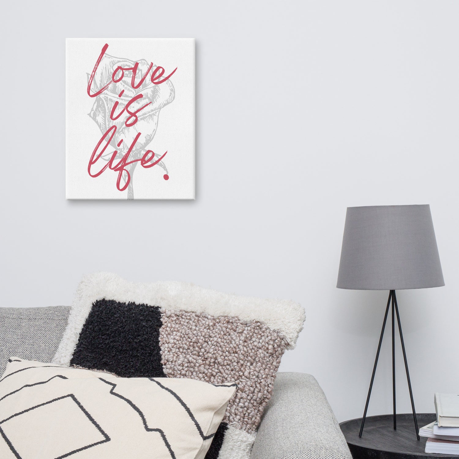 "Love is Life" Home Decor Set
