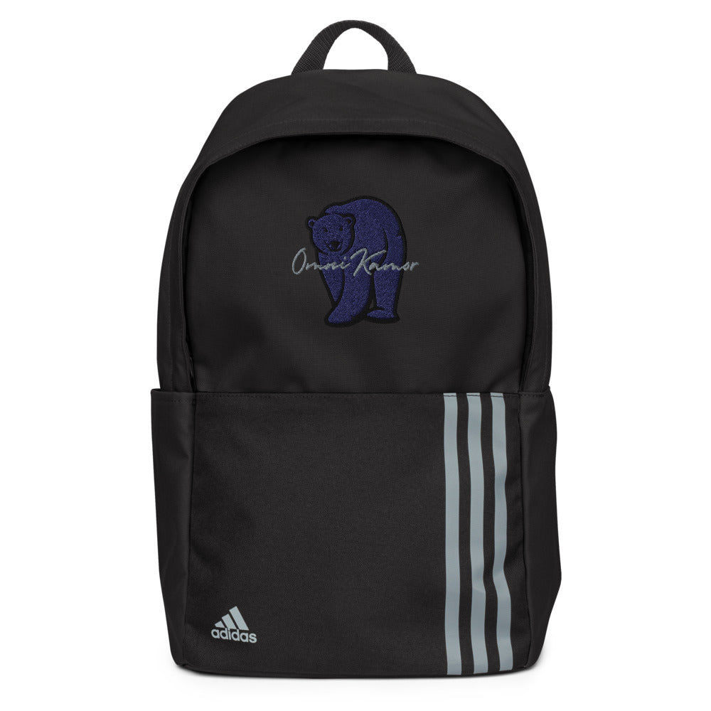 Embroidered Signature Polar Bear Adidas Backpack