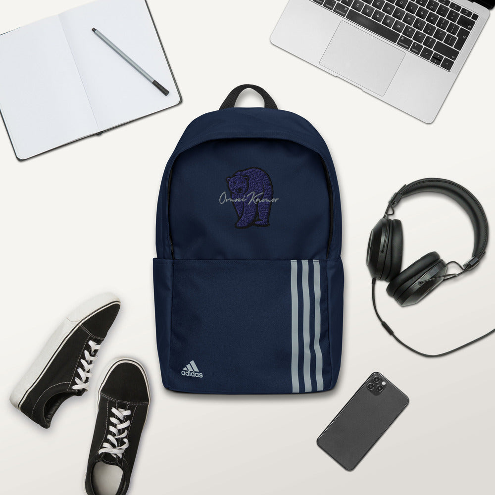Embroidered Signature Polar Bear Adidas Backpack