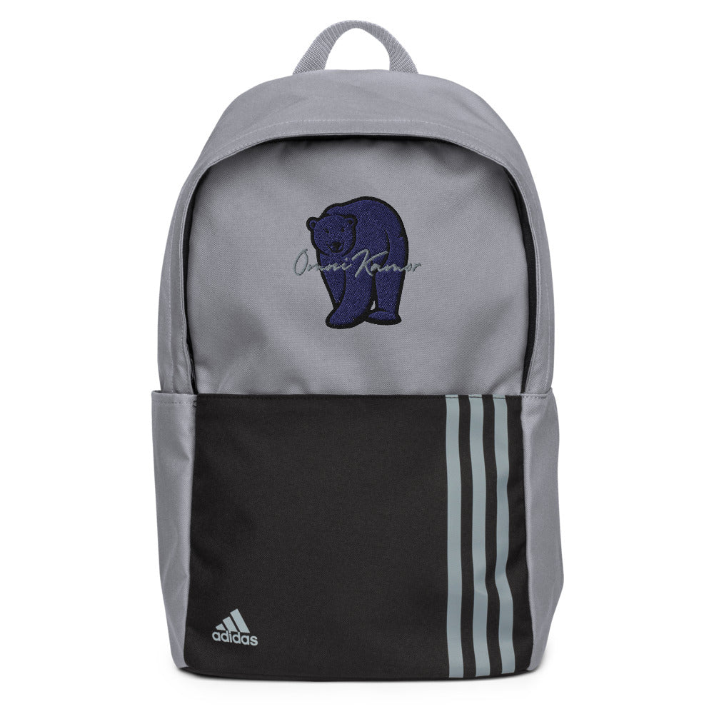 Embroidered Signature Polar Bear Adidas Backpack