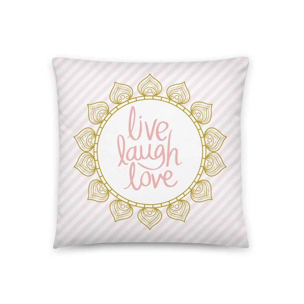 "Thankful for the Little Things" Basic Pillow C