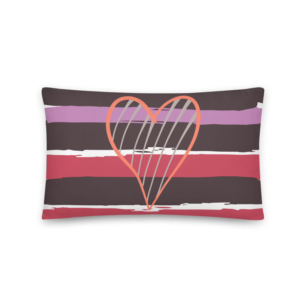 "Love is Life" Basic Pillow C