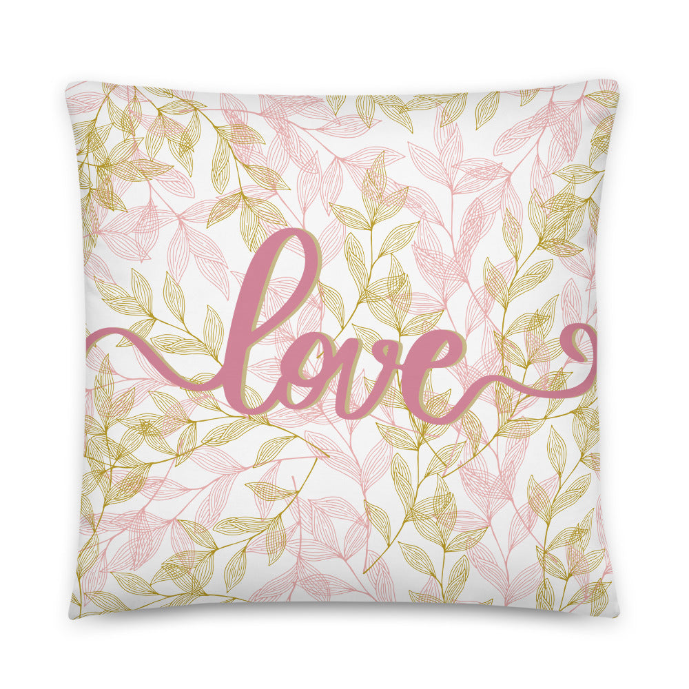 "Thankful for the Little Things" Basic Pillow A