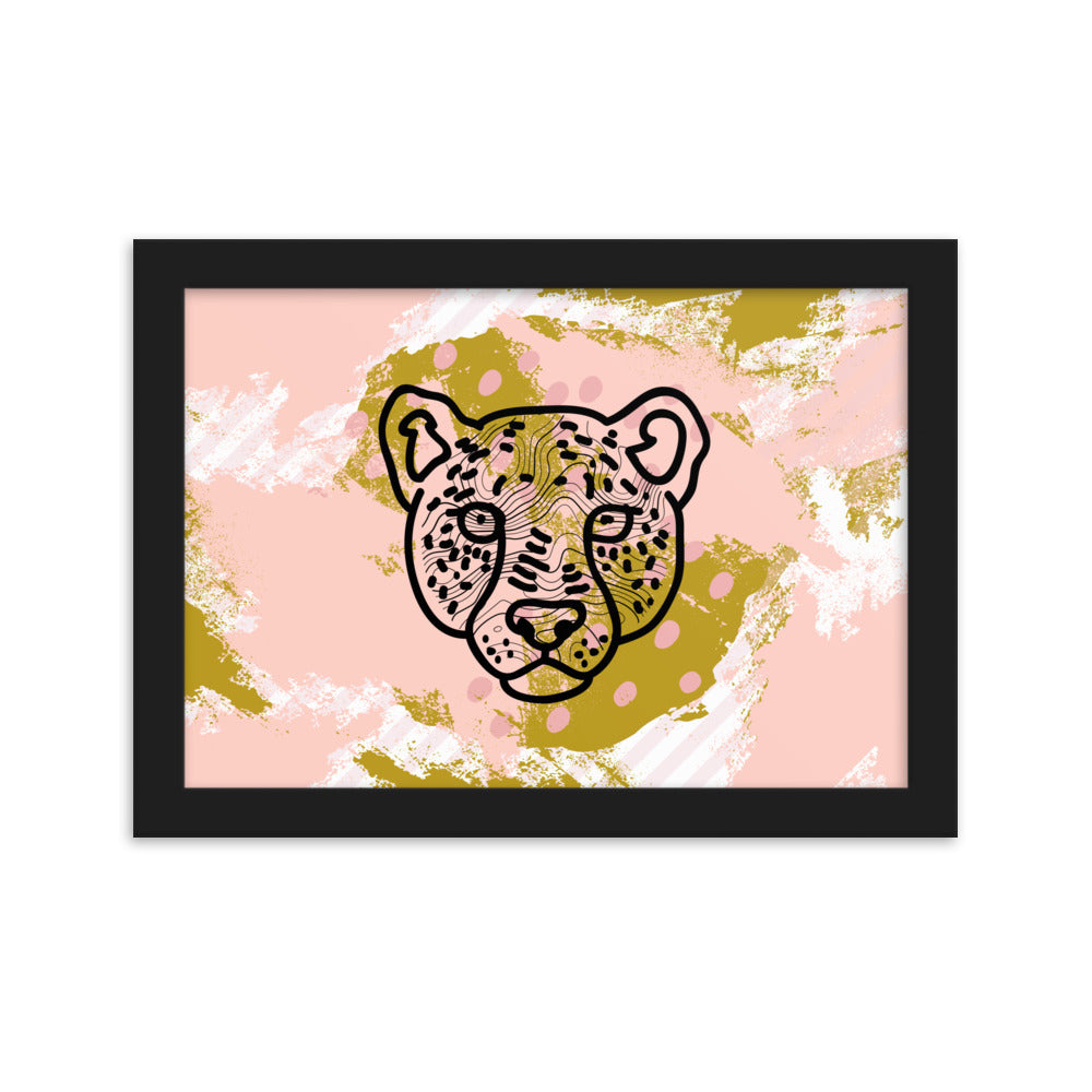 "Thankful for the Little Things" Framed Matte Paper Poster E