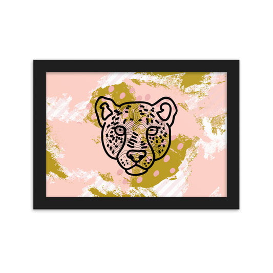 "Thankful for the Little Things" Framed Matte Paper Poster E