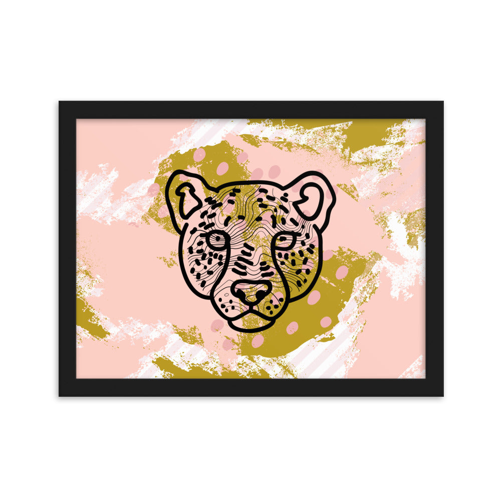 "Thankful for the Little Things" Framed Matte Paper Poster E