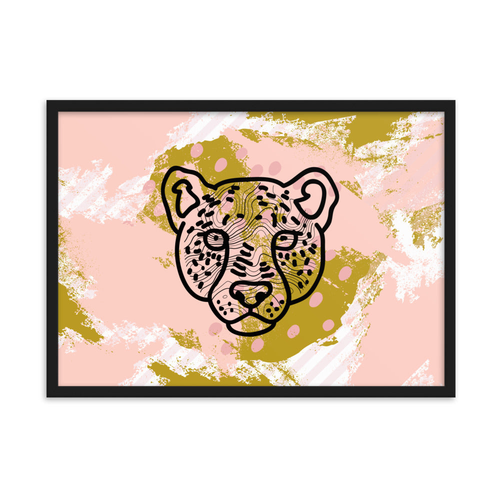 "Thankful for the Little Things" Framed Matte Paper Poster E