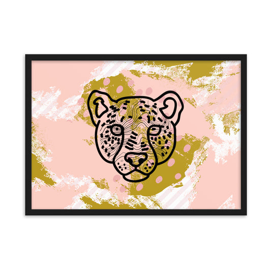 "Thankful for the Little Things" Framed Matte Paper Poster E
