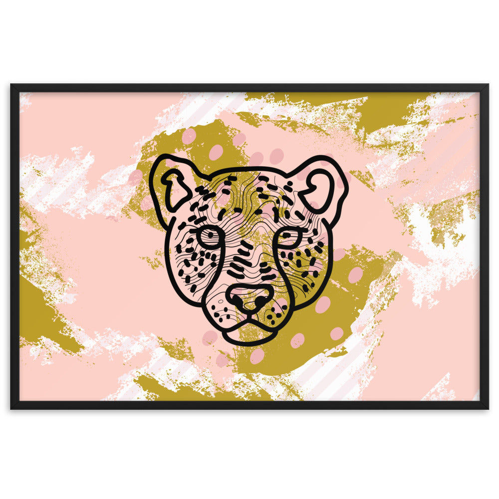 "Thankful for the Little Things" Framed Matte Paper Poster E