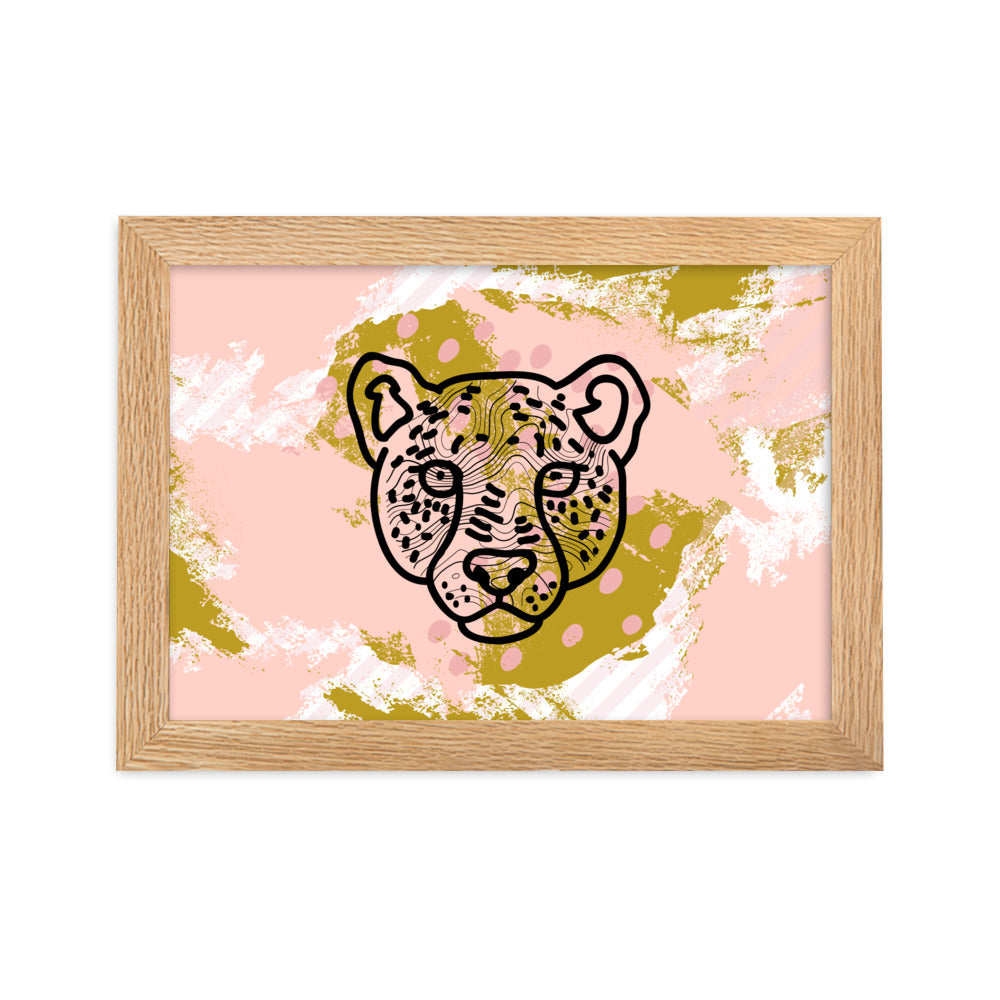 "Thankful for the Little Things" Framed Matte Paper Poster E