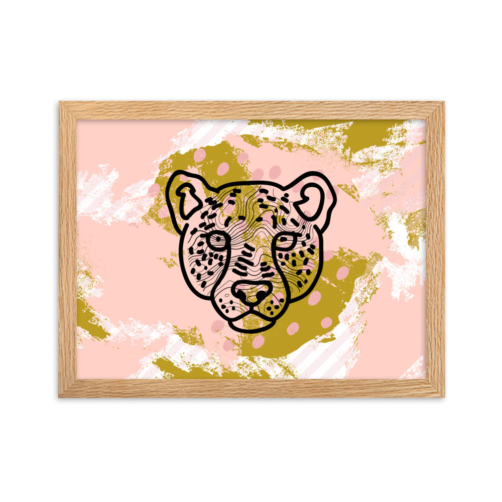 "Thankful for the Little Things" Framed Matte Paper Poster E