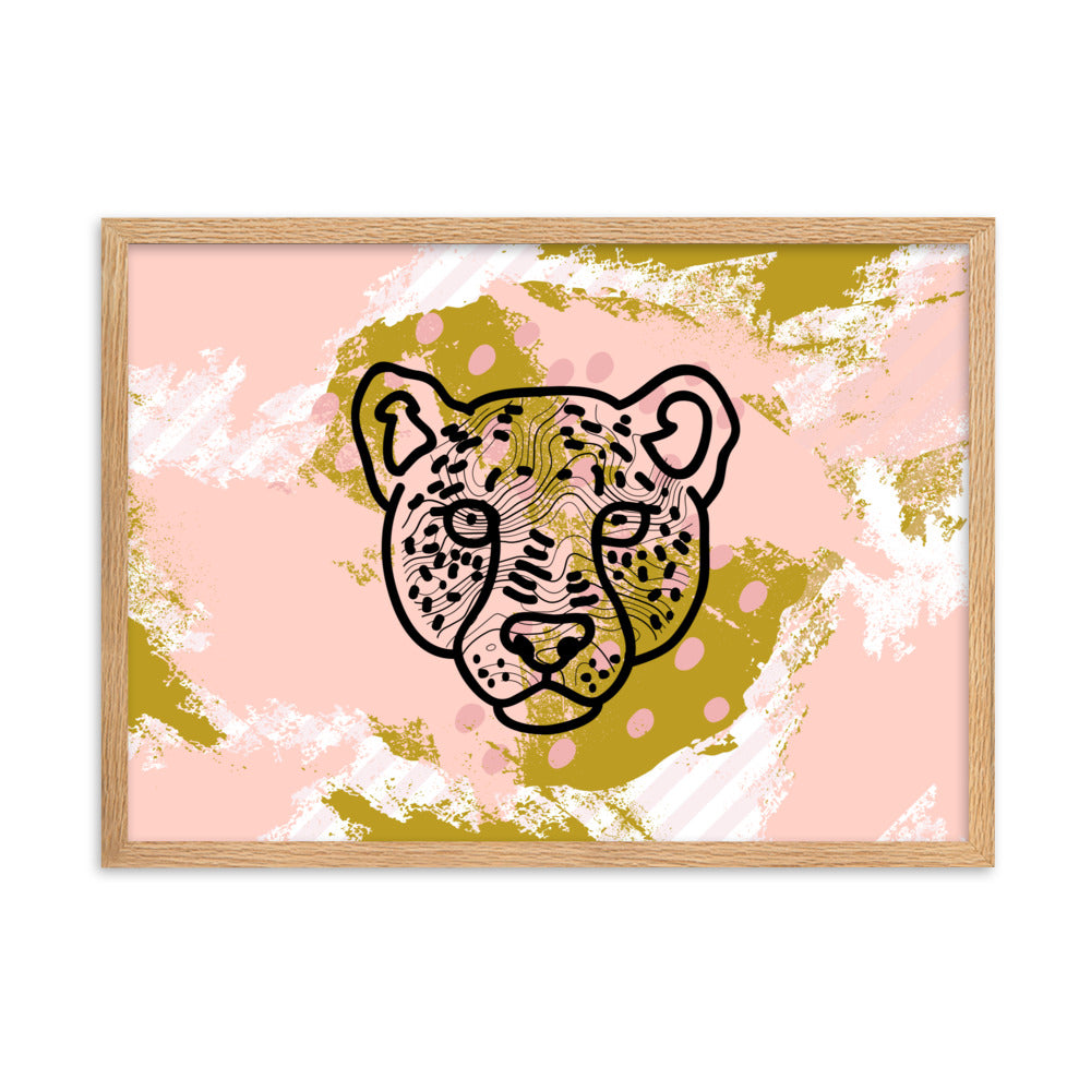 "Thankful for the Little Things" Framed Matte Paper Poster E