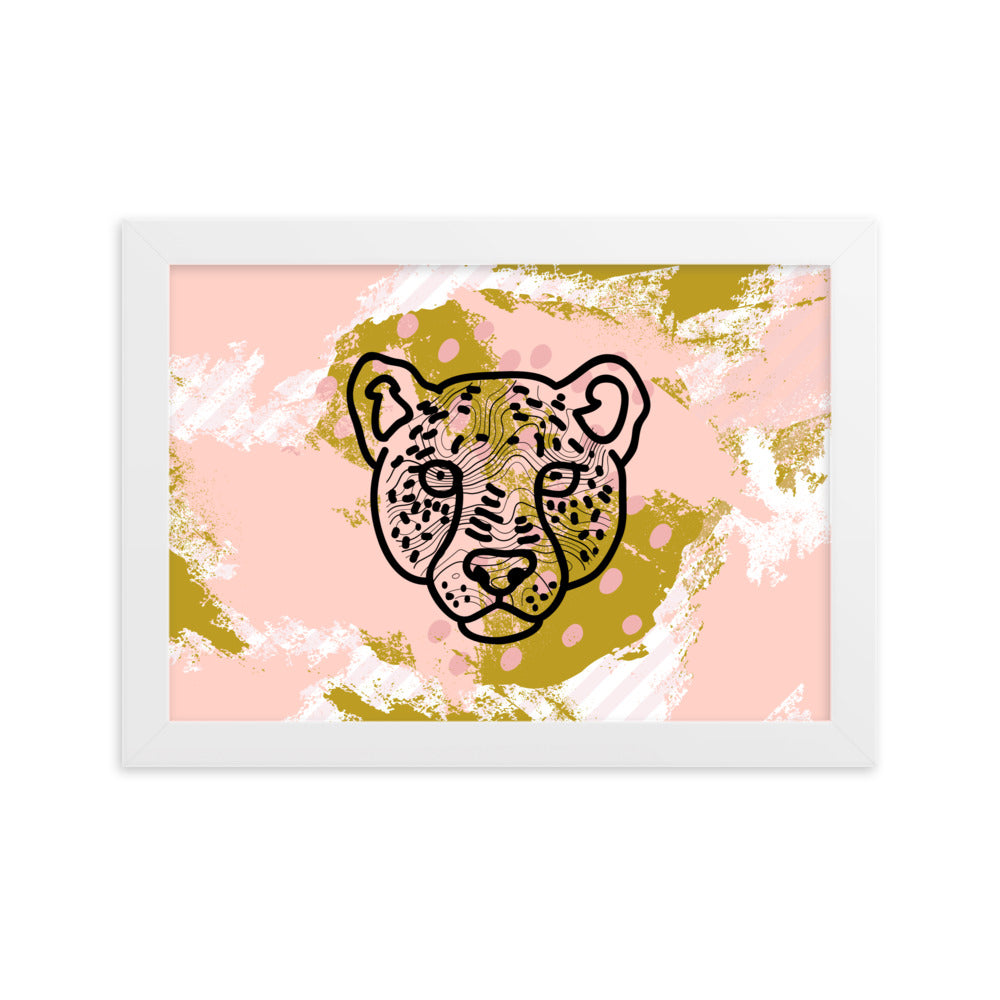 "Thankful for the Little Things" Framed Matte Paper Poster E