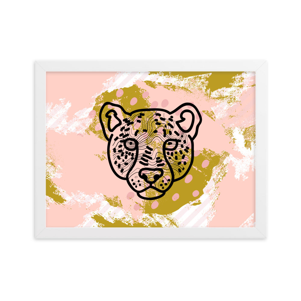 "Thankful for the Little Things" Framed Matte Paper Poster E
