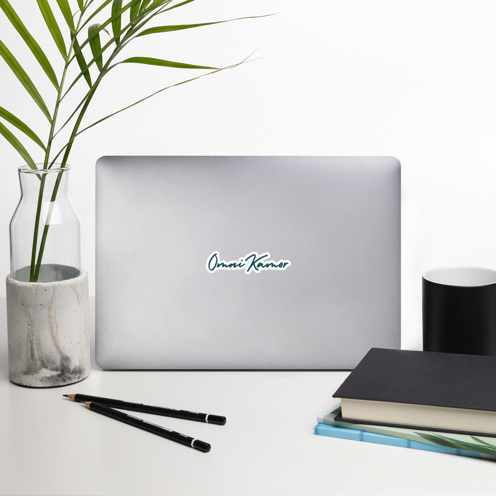Omni Kamor Signature Bubble-free sticker