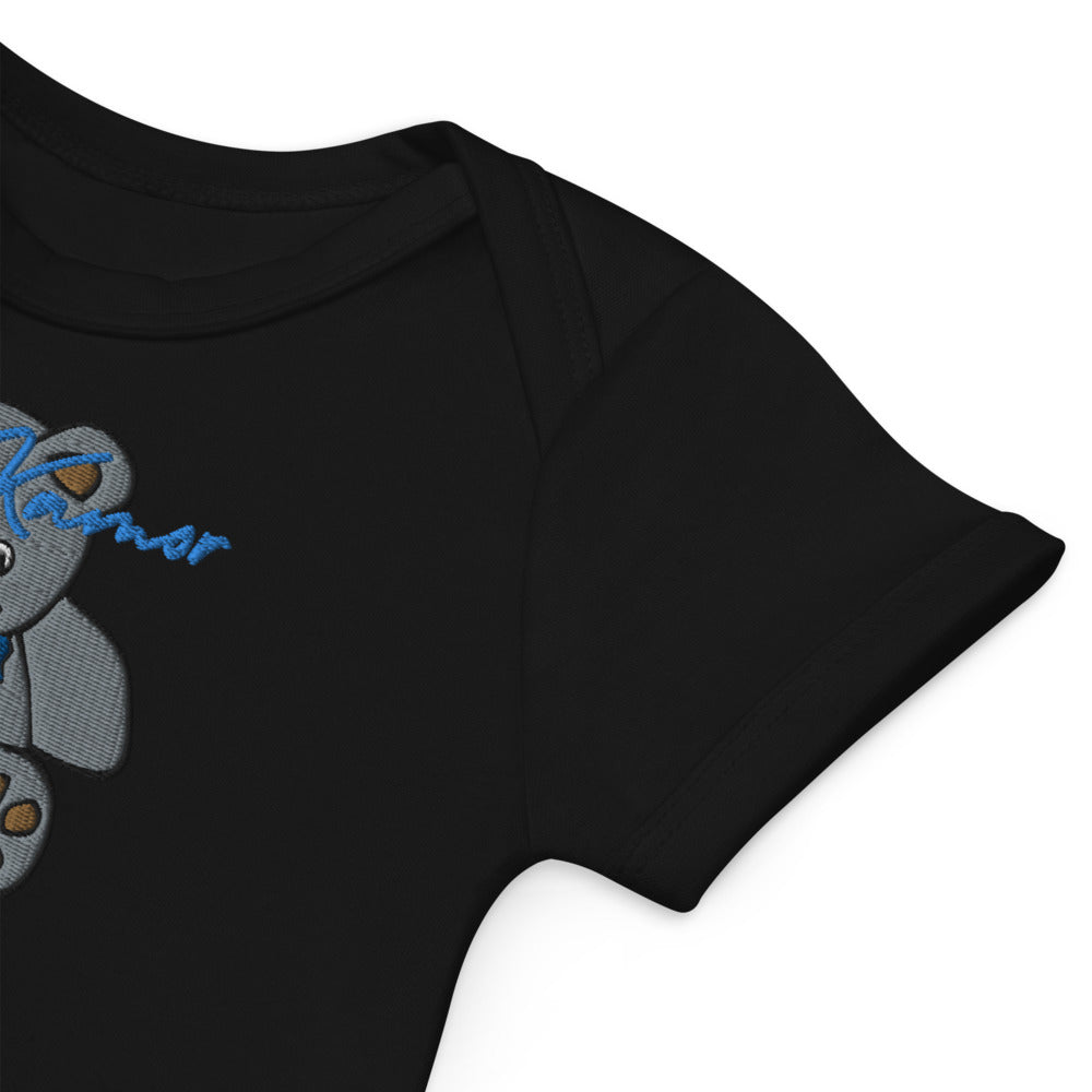 Baby Boy's Signature Teddy Bear Organic Cotton Onesie