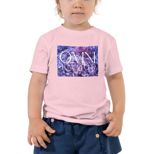 Hydrangea Flower Toddler Short Sleeve Tee