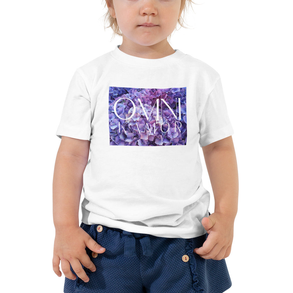 Hydrangea Flower Toddler Short Sleeve Tee