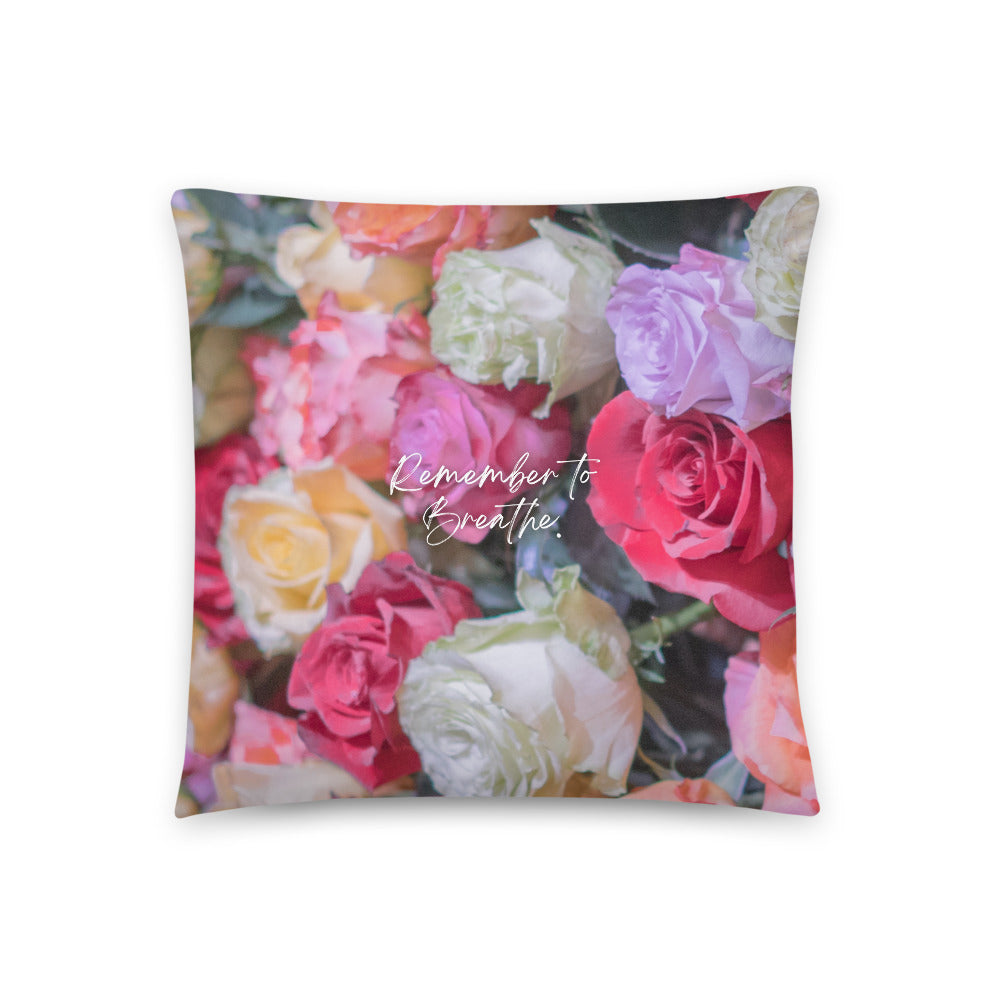 "Love is Life" Basic Pillow A