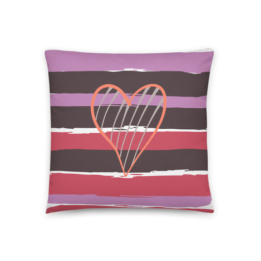 "Love is Life" Basic Pillow C