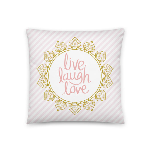 "Thankful for the Little Things" Basic Pillow C