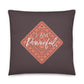 "Love is Life" Basic Pillow F