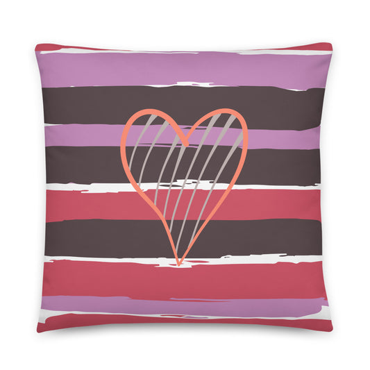 "Love is Life" Basic Pillow C