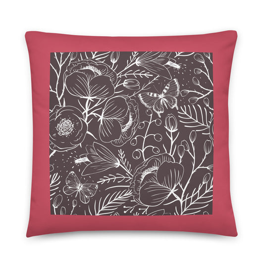 "Love is Life" Basic Pillow M