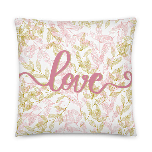 "Thankful for the Little Things" Basic Pillow A