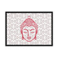 Rose Buddha Framed Matte Paper Poster