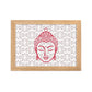 Rose Buddha Framed Matte Paper Poster