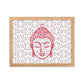 Rose Buddha Framed Matte Paper Poster