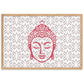 Rose Buddha Framed Matte Paper Poster