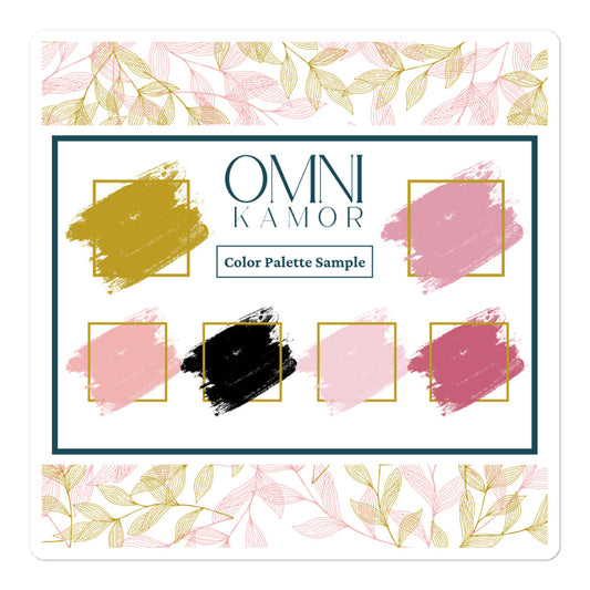 Color Palette Sample Cards – Omni Kamor