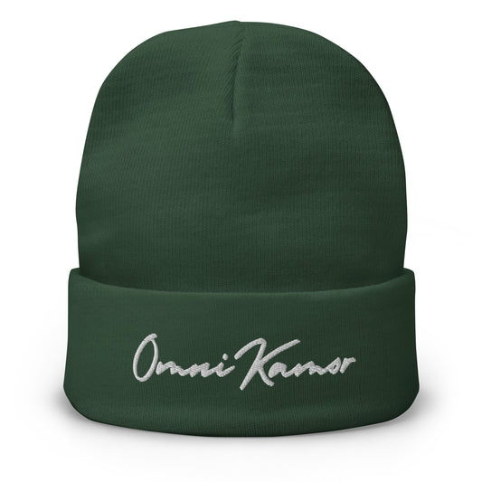 Omni Kamor Signature 3D Puff Embroidered Beanie