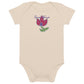 Baby Girl's Signature Flower Organic Cotton Onesie