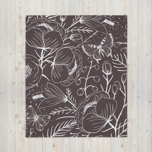 "Love is Life" Throw Blanket M