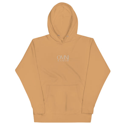 Stacked Logo Unisex Hoodie, Bright Colors