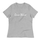 Women's White Signature Relaxed T-Shirt Bright Colors